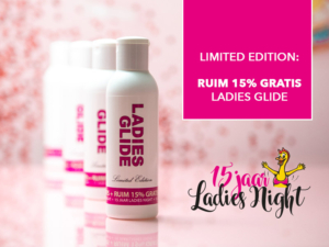 Limited Edition Ladies Glide gratis 15% extra