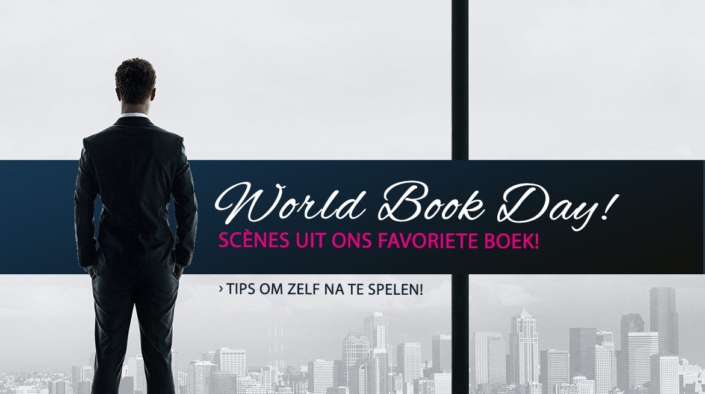 World Book Day: onze favoriet is… Vijftig Tinten Grijs, onze favoriete scènes